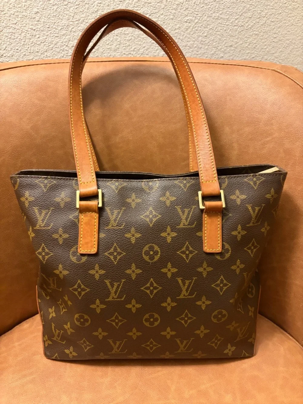 Louis Vuitton Piano Tote Monogram Shoulder Bag Authenticated Clean Interior - Picture 3 of 16